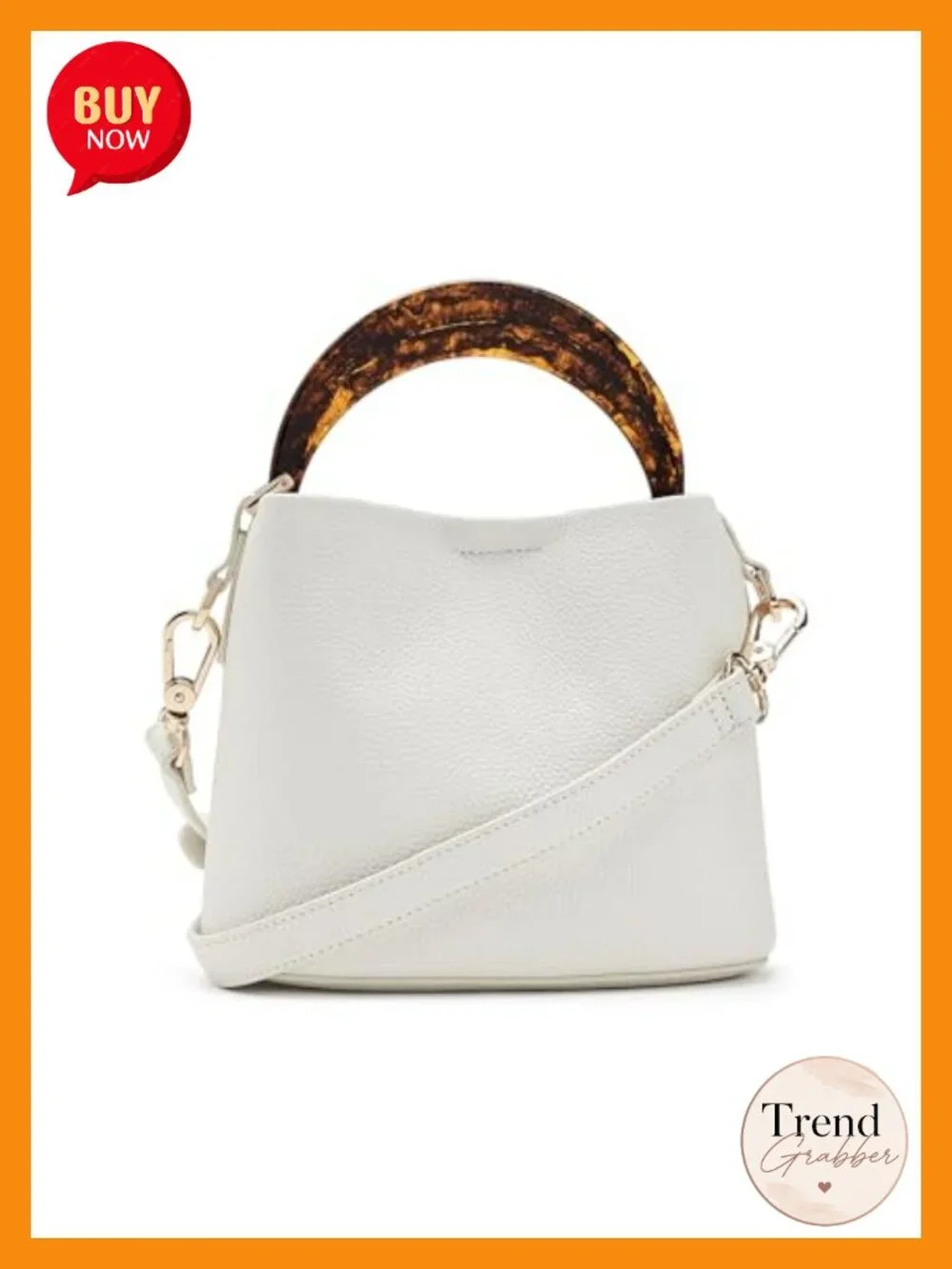 Bucket Crossbody Bag with Adjustable Strap